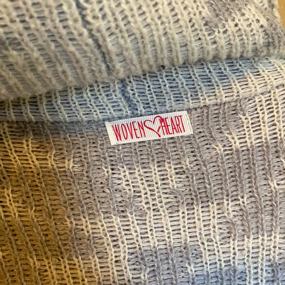 Hooded poncho cardigan - Picture 3 of 3